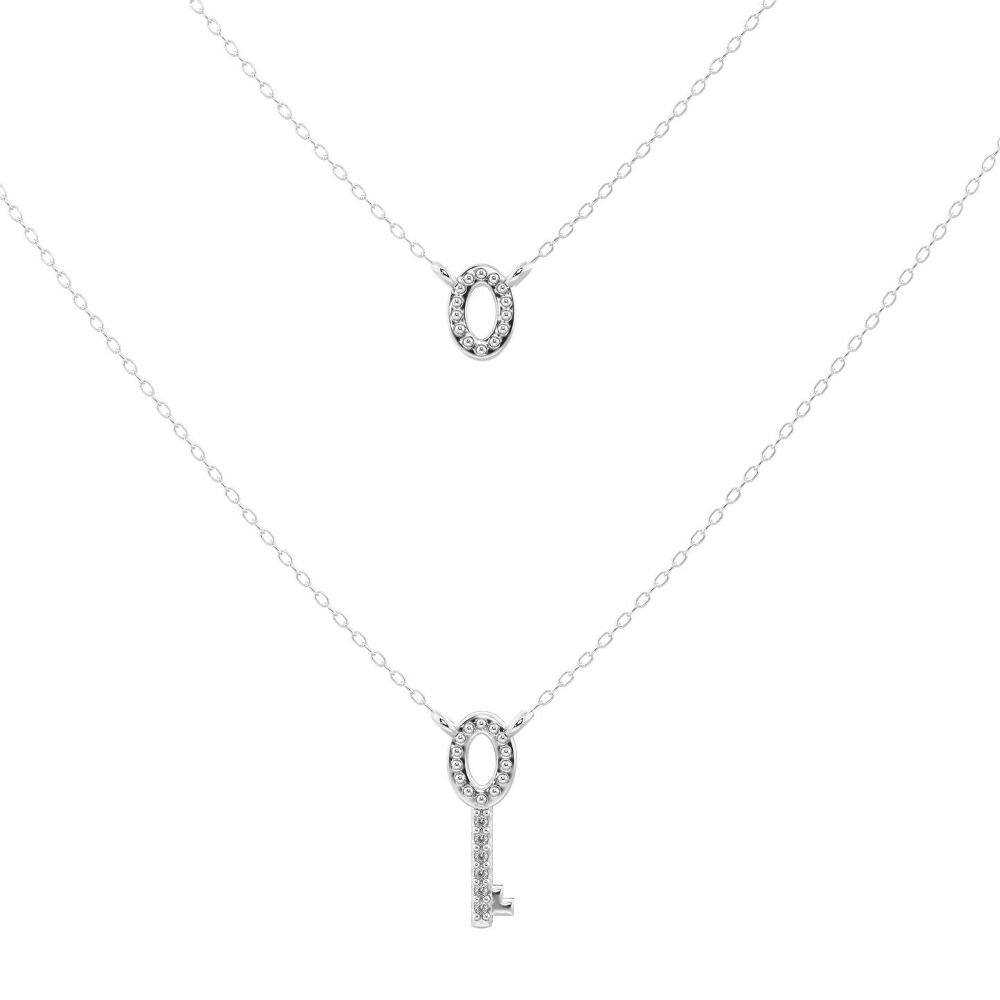 Mystic Moonbeam Necklace 18k