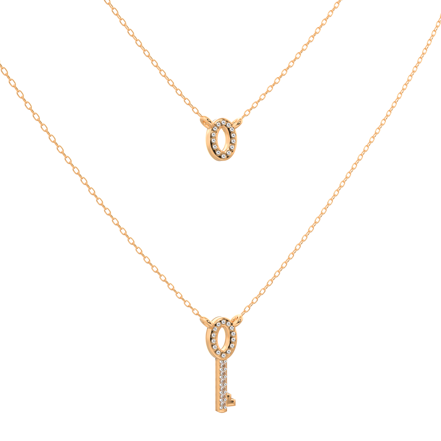 Mystic Moonbeam Necklace 18k