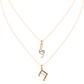 Aurora Amour Necklace 18k