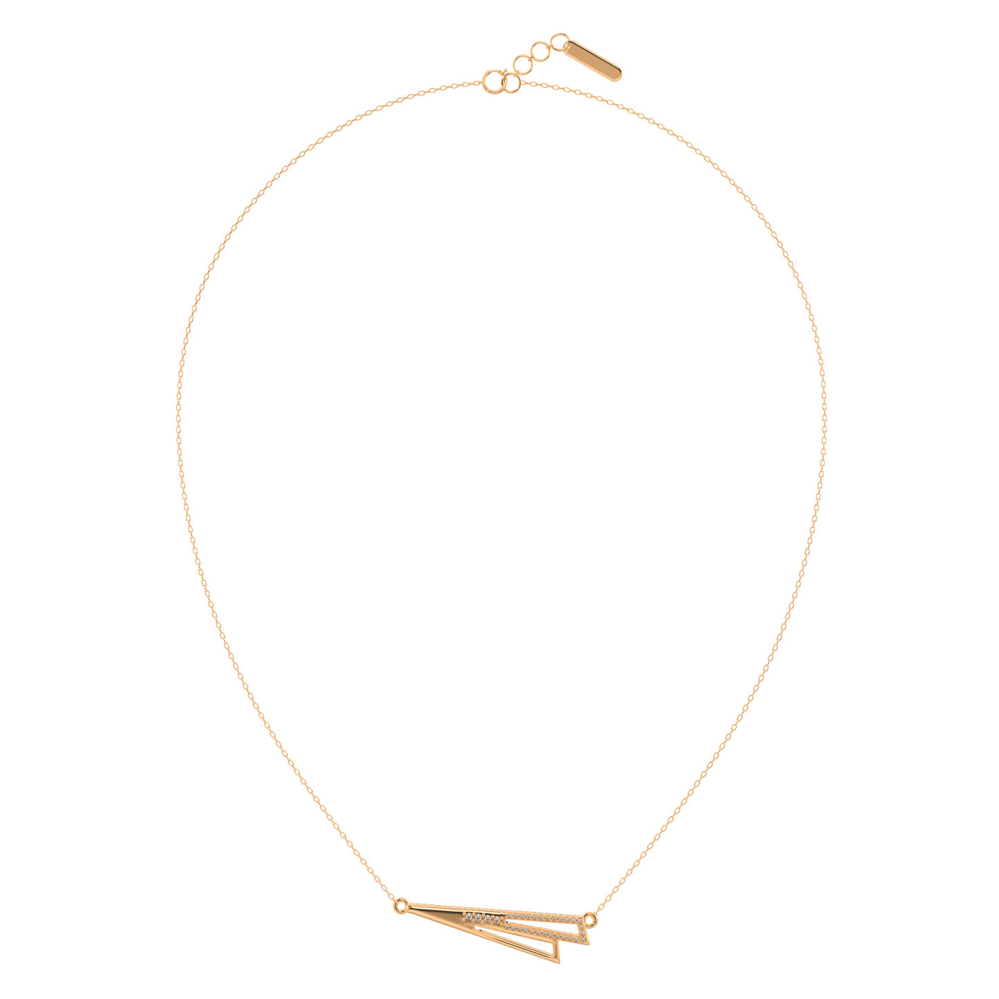 Lustrous Lagoon Necklace 18k
