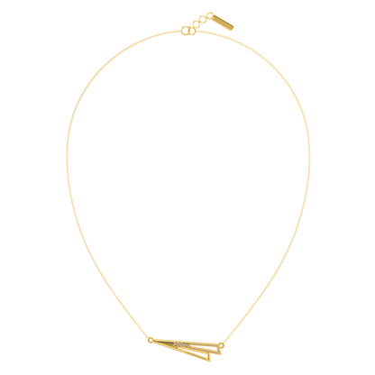 Lustrous Lagoon Necklace 18k