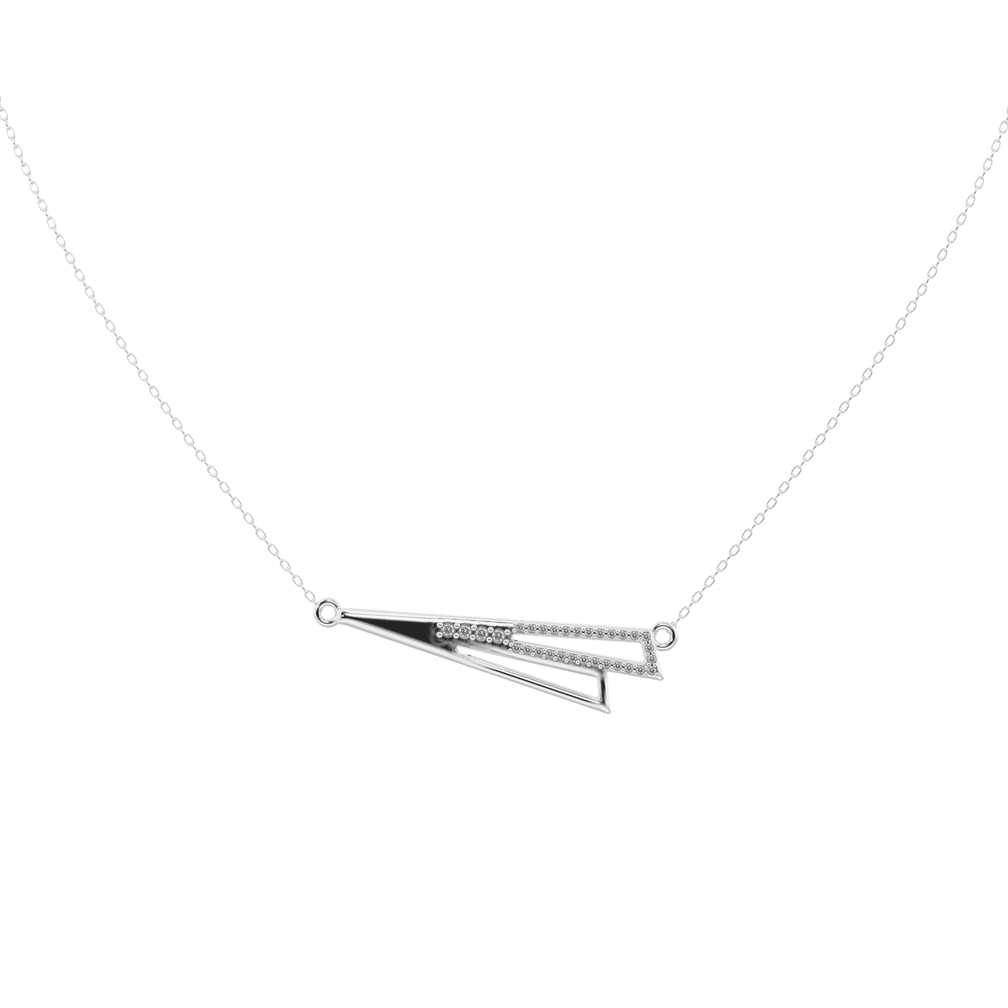 Lustrous Lagoon Necklace 18k