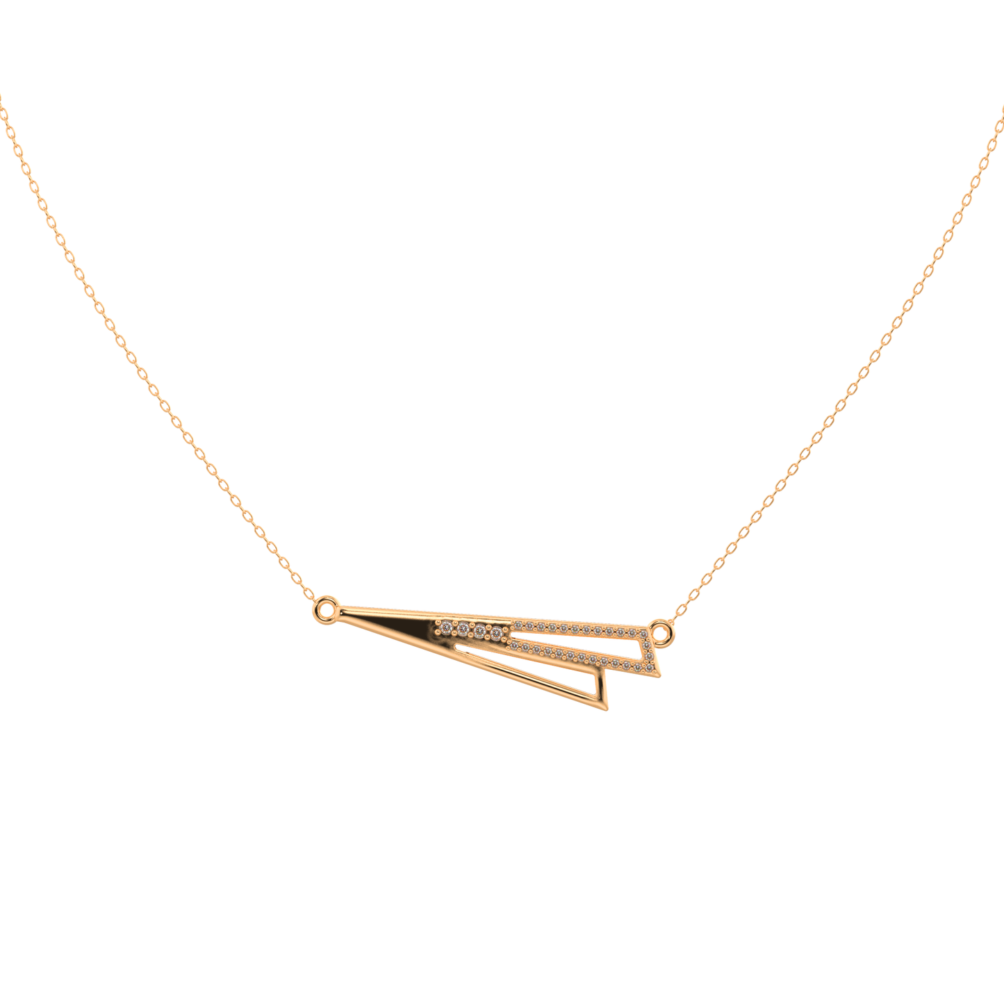 Lustrous Lagoon Necklace 18k