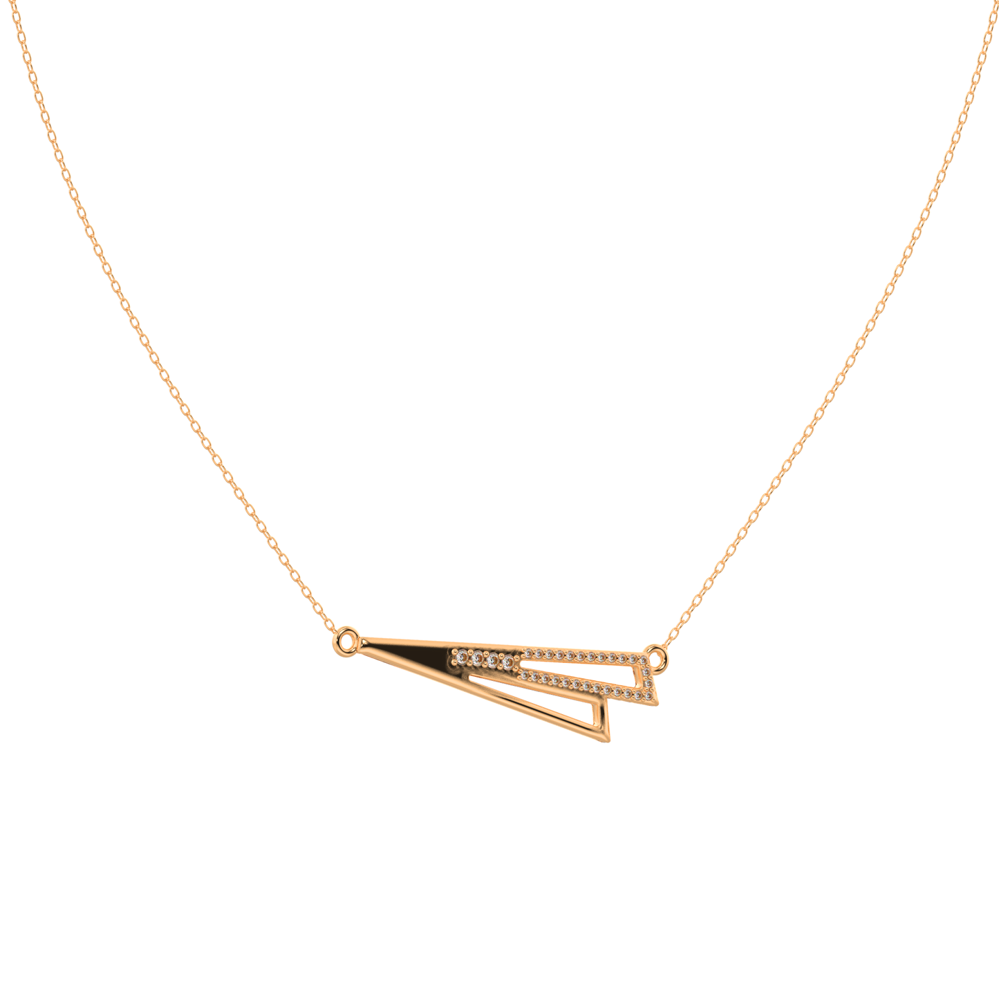 Lustrous Lagoon Necklace 18k