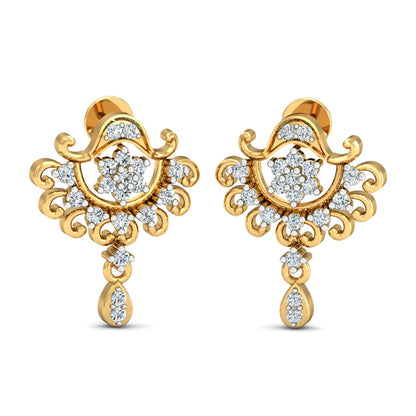 Mystical Marquise Diamond Ear Cuffs 18K