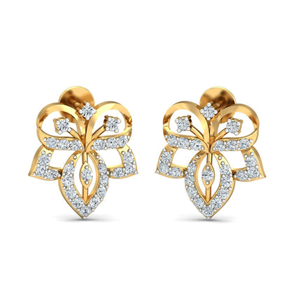 Lustrous Lace Diamond Threaders 18K
