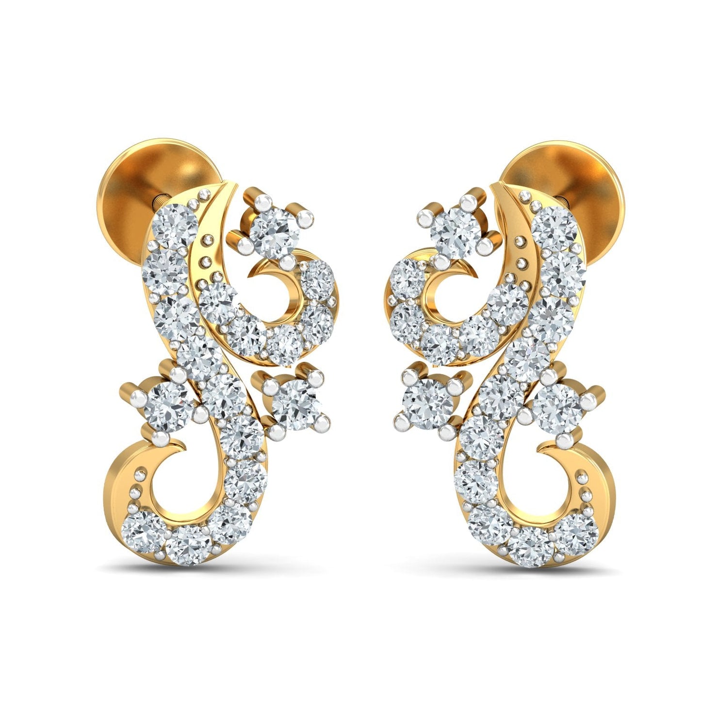 Cosmic Crest Diamond Climbers 18K