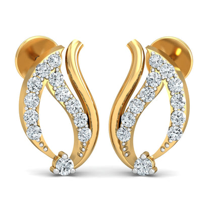 Oceanic Opulence Diamond Studs 18K