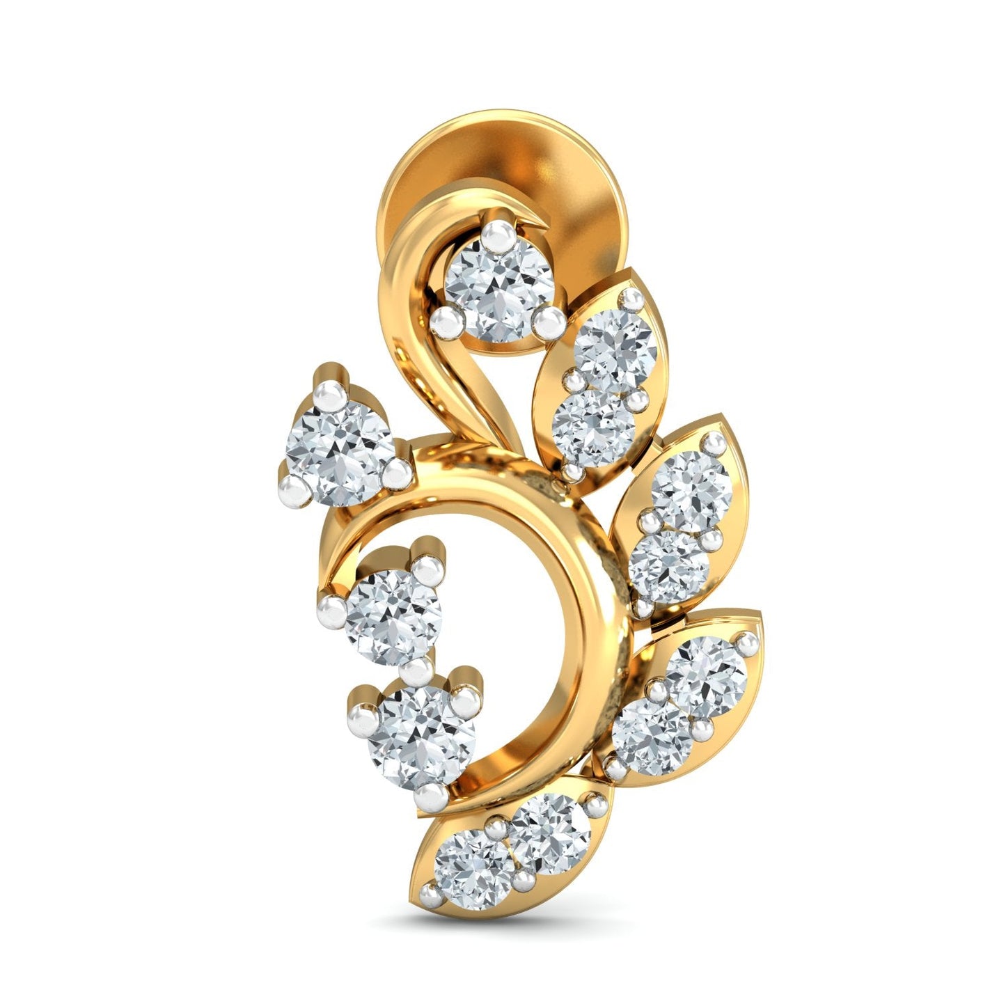 Celestial Sparkle Diamond Studs 18K