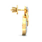 Celestial Cascade Diamond Hoops 18K