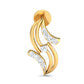 Whispering Willow Diamond Huggies 18K