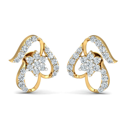 Radiant Raindrop Diamond Dangles