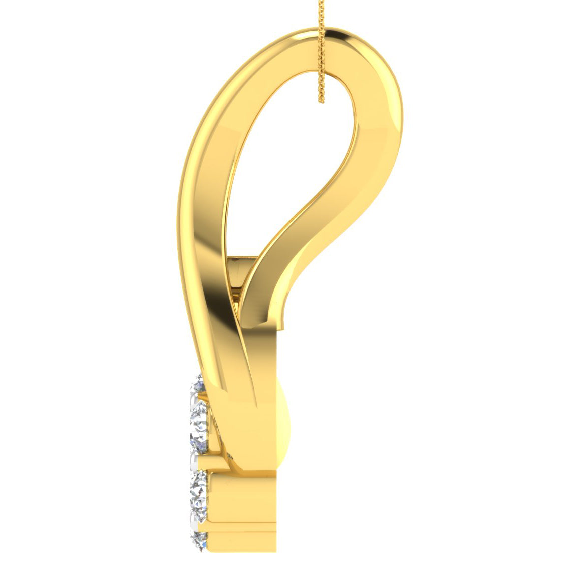 Enchanted Elegance Diamond Pendant 18K