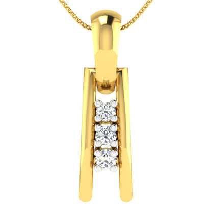 Moonlit Majesty Diamond Pendant 18K