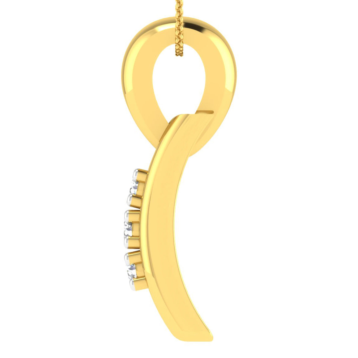 Moonlit Majesty Diamond Pendant 18K