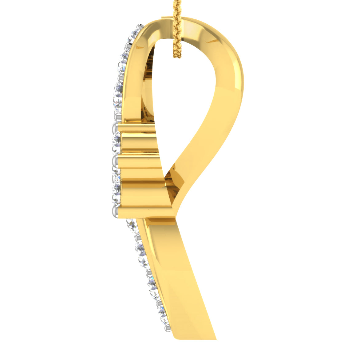 Ethereal Essence Diamond Pendant 18K
