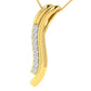 Luminous Lotus Diamond Pendant 18K