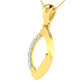 Whispering Whimsy Diamond Pendant 18K
