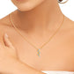 Floral Frost Diamond Pendant