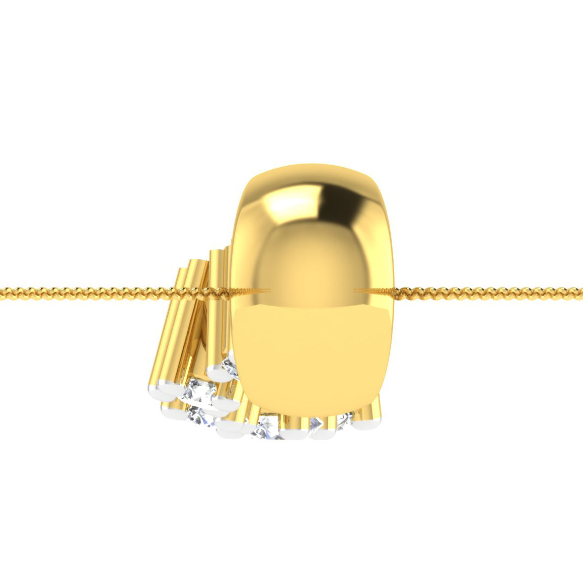 Twilight Tranquility Diamond Pendant 18K