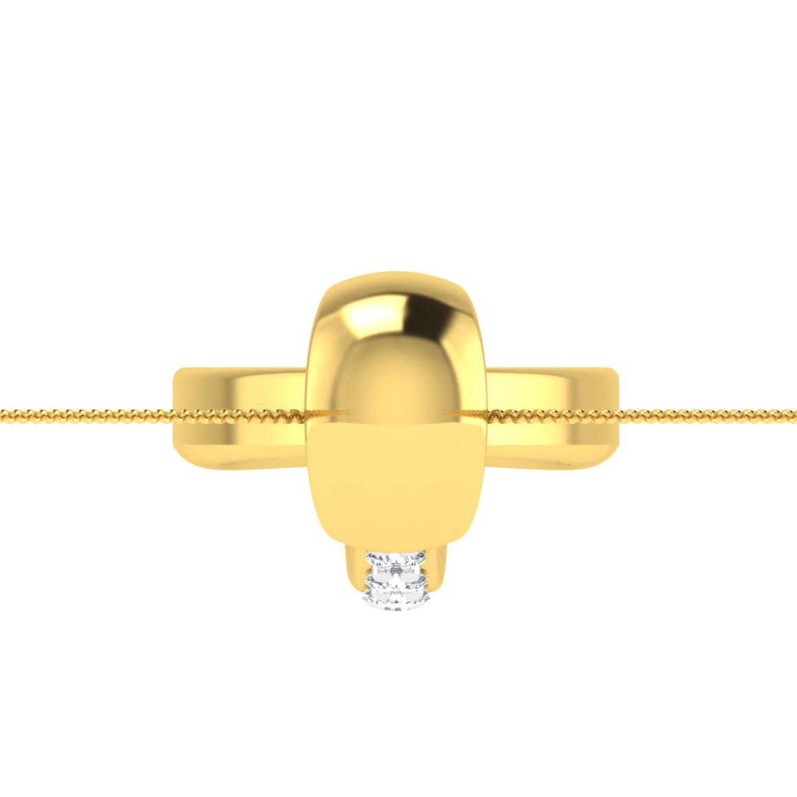 Cosmic Charm Diamond Pendant