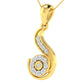 Luminous Diamond Pendant