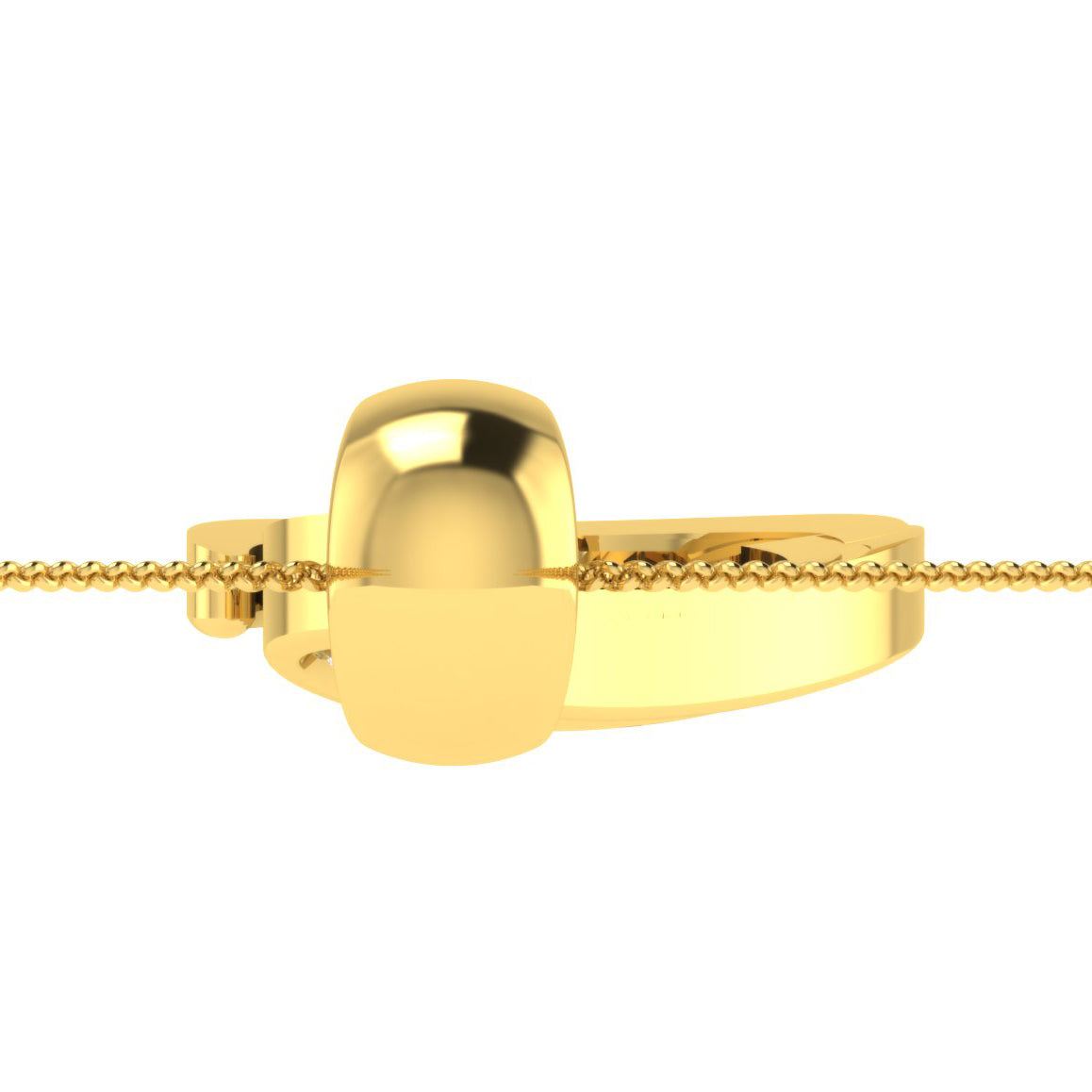 Luminous Diamond Pendant 18K