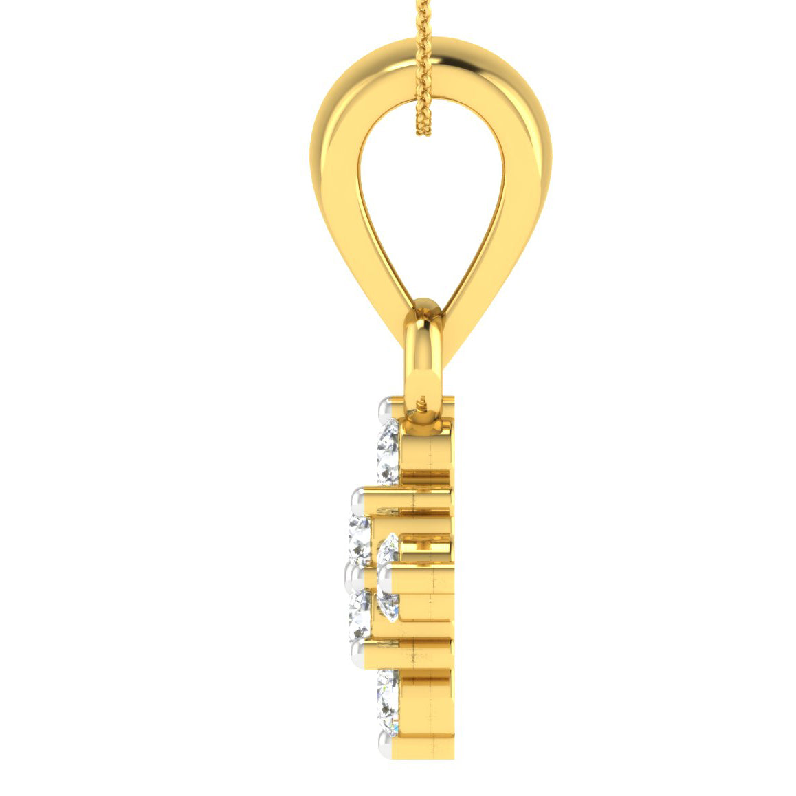 Whimsy Diamond Pendant 18K