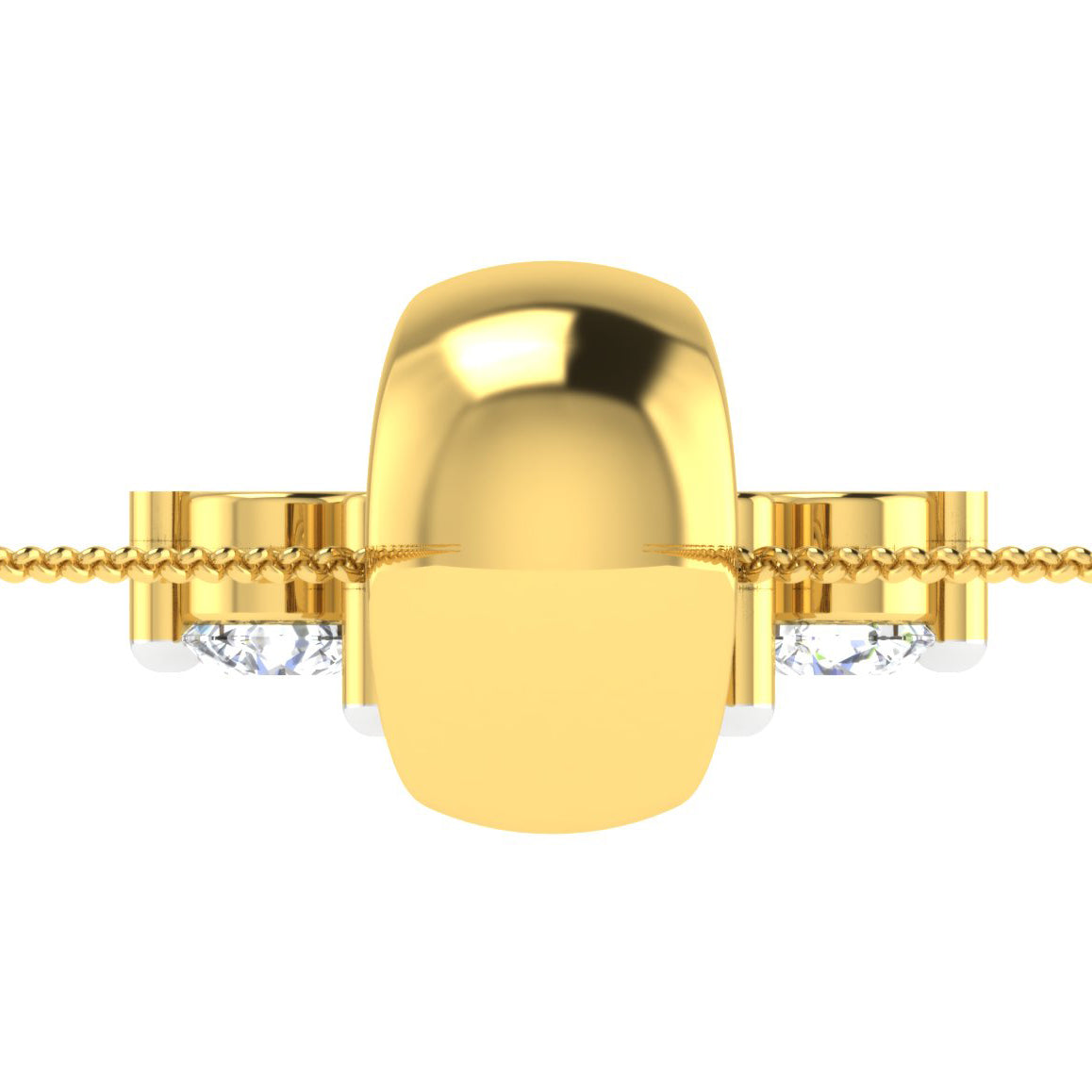 Whimsy Diamond Pendant 18K