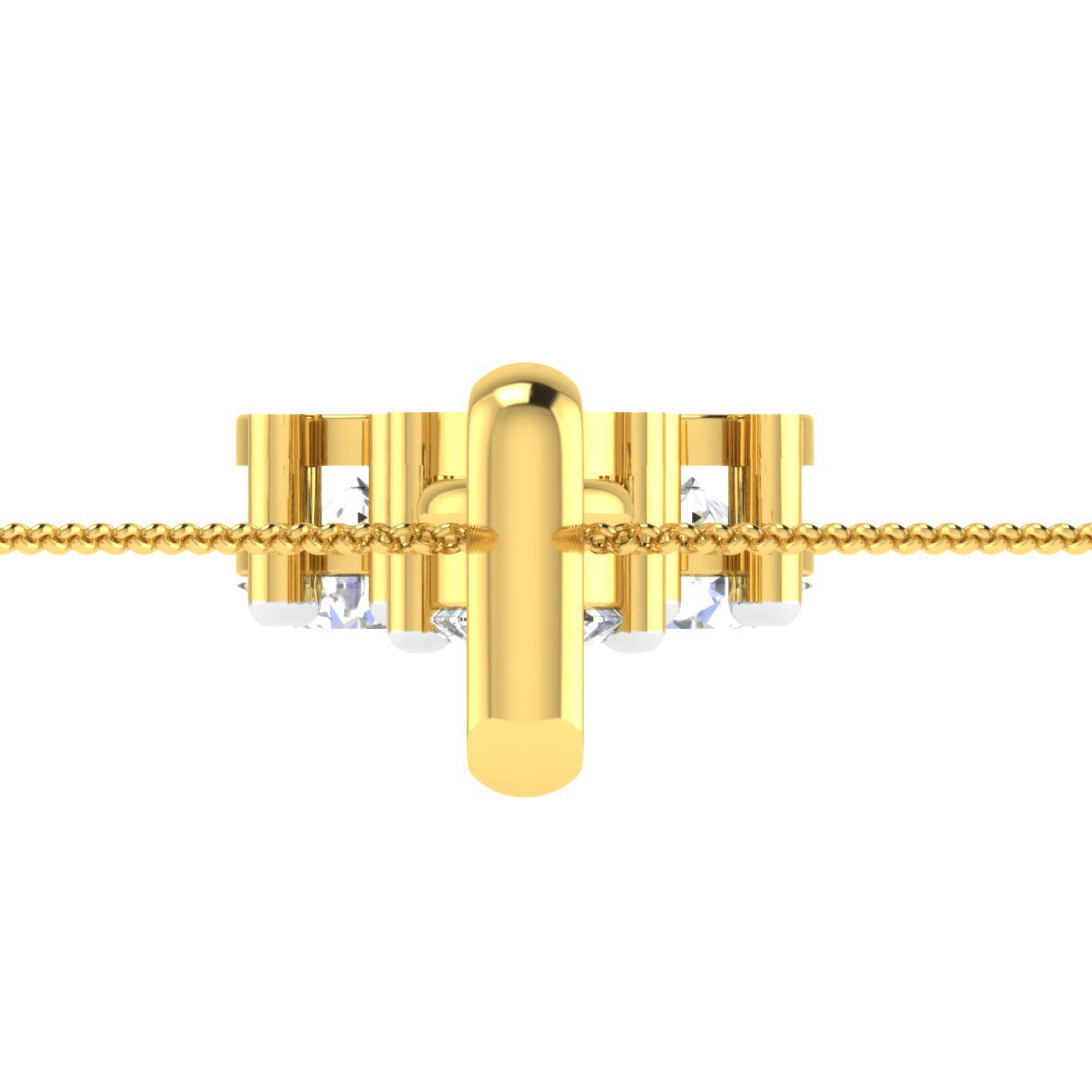 Floral Diamond Pendant