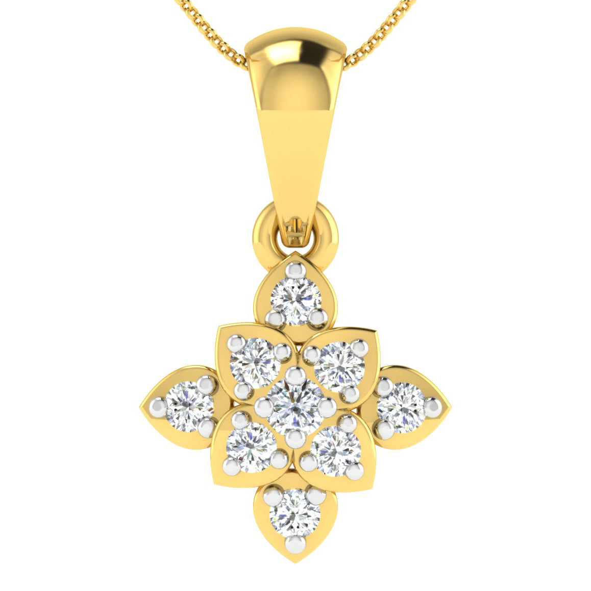 Moonlit Diamond Pendant