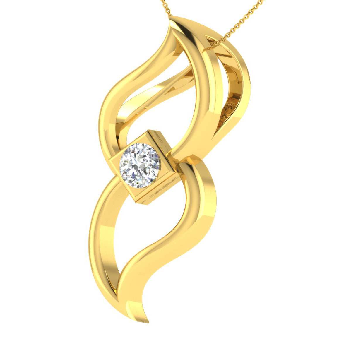 Tranquility Diamond Pendant