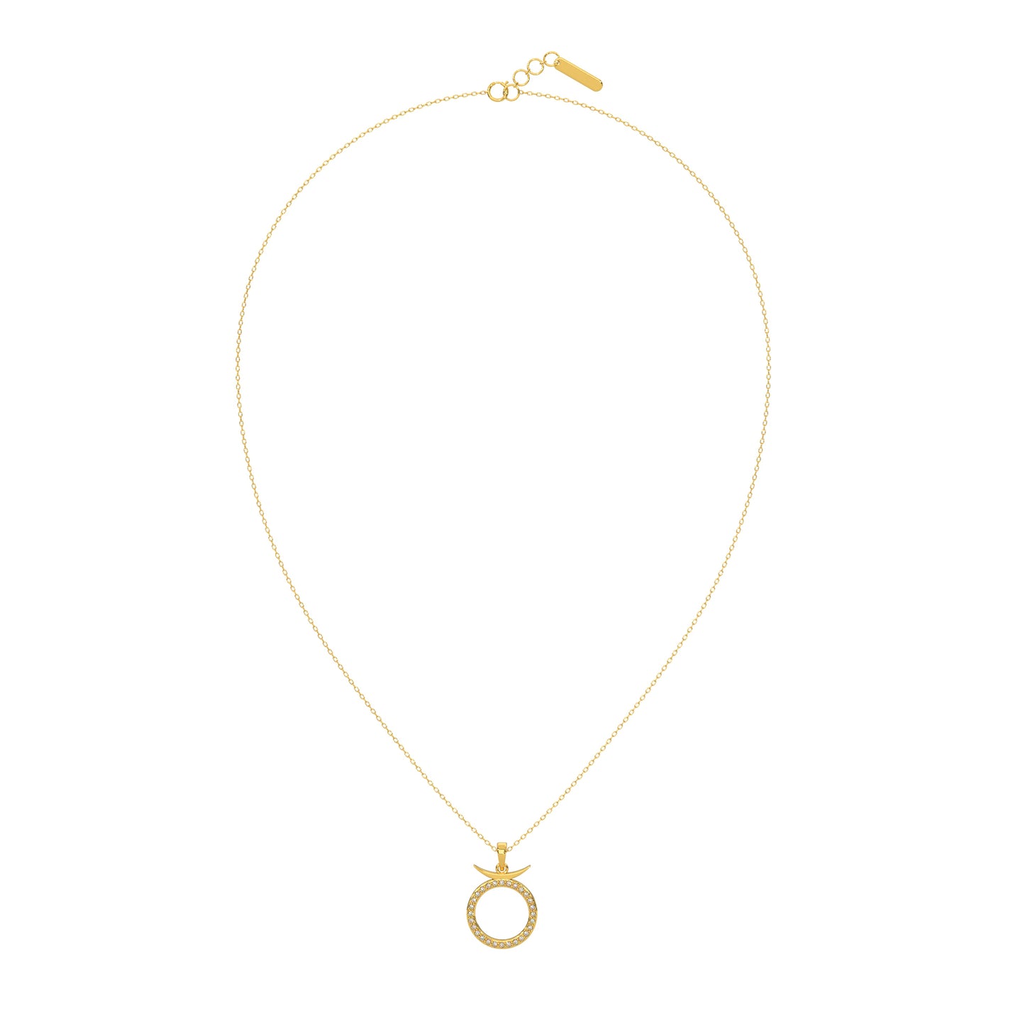 Enigmatic Eclipse Necklace 18k