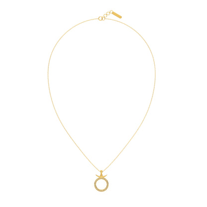 Enigmatic Eclipse Necklace 18k