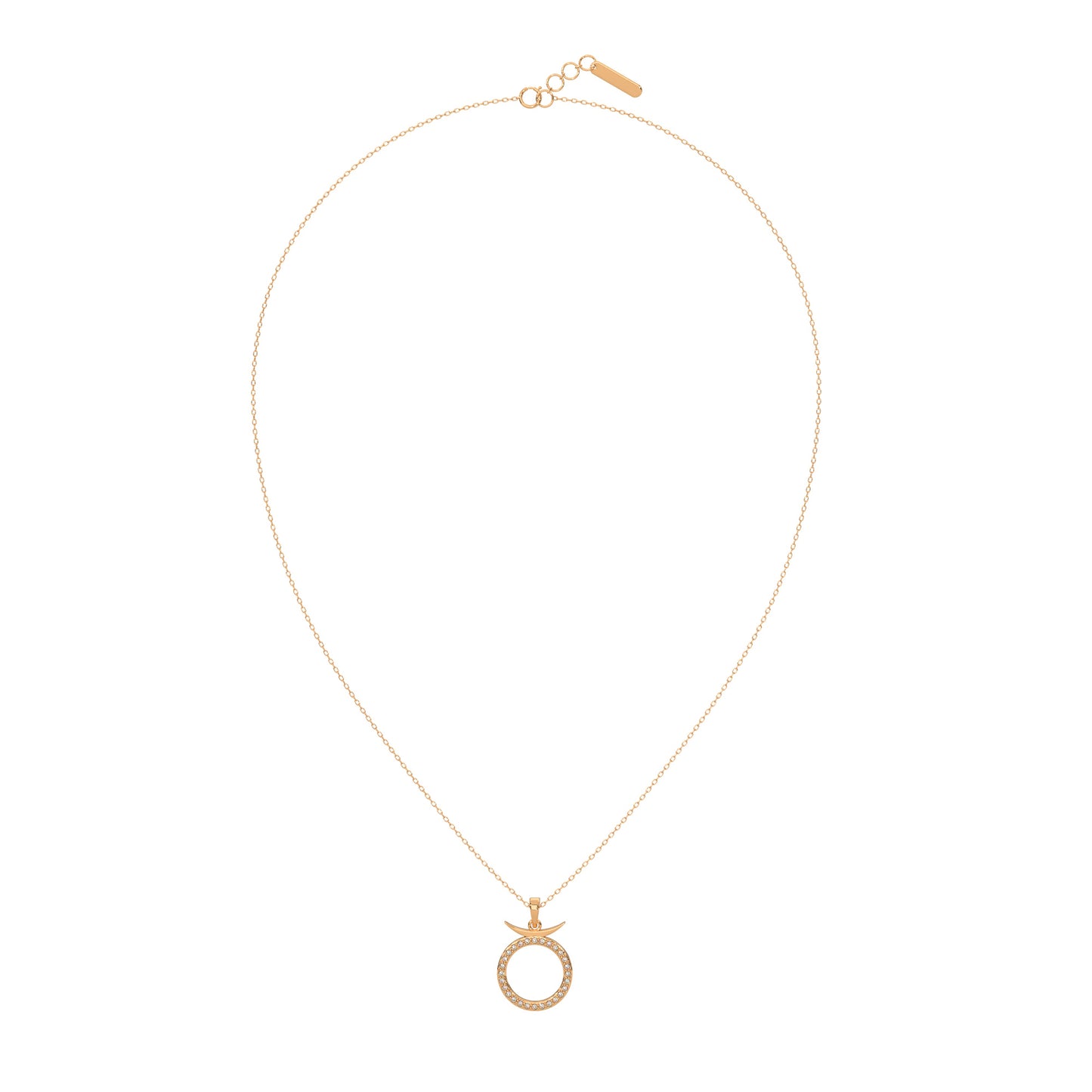 Enigmatic Eclipse Necklace 18k