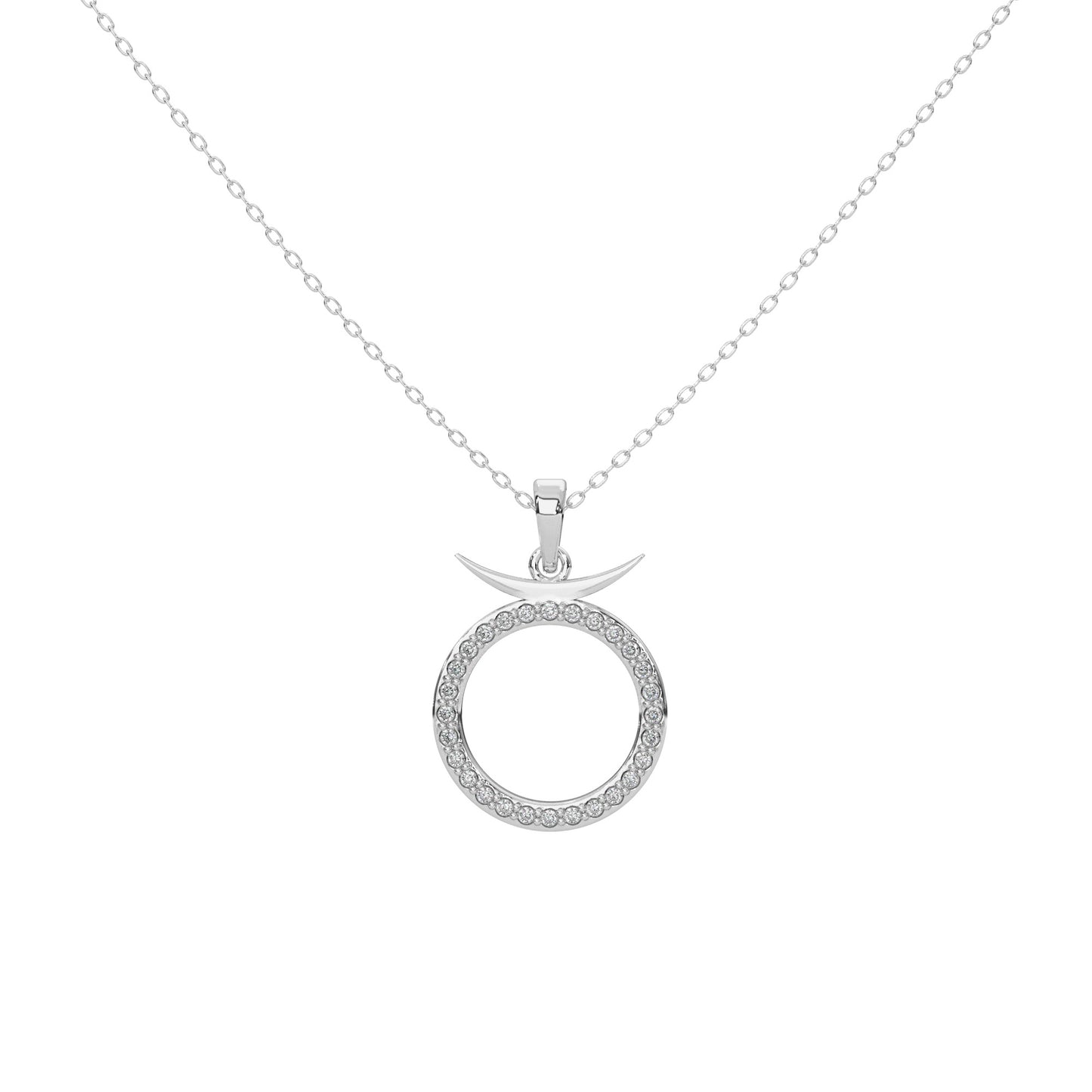 Enigmatic Eclipse Necklace 18k