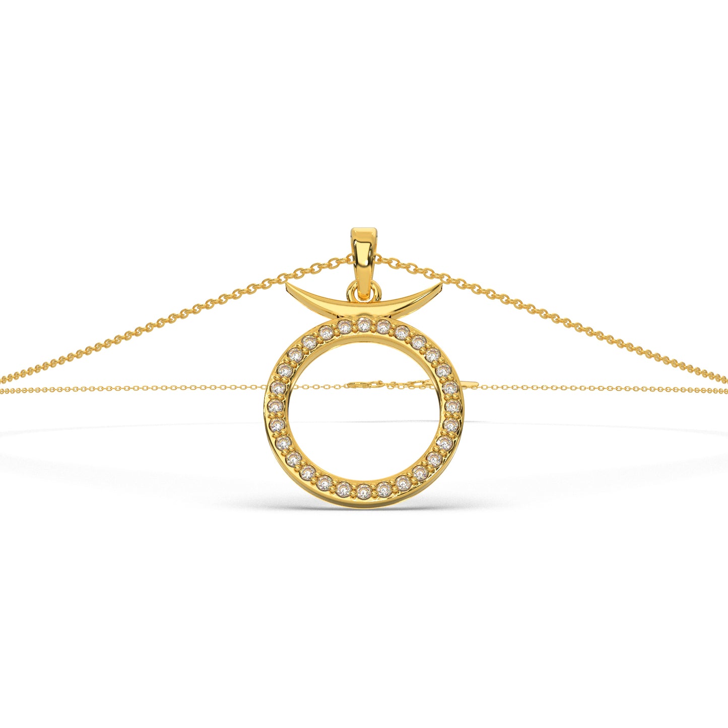 Enigmatic Eclipse Necklace 18k