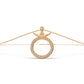 Enigmatic Eclipse Necklace 18k