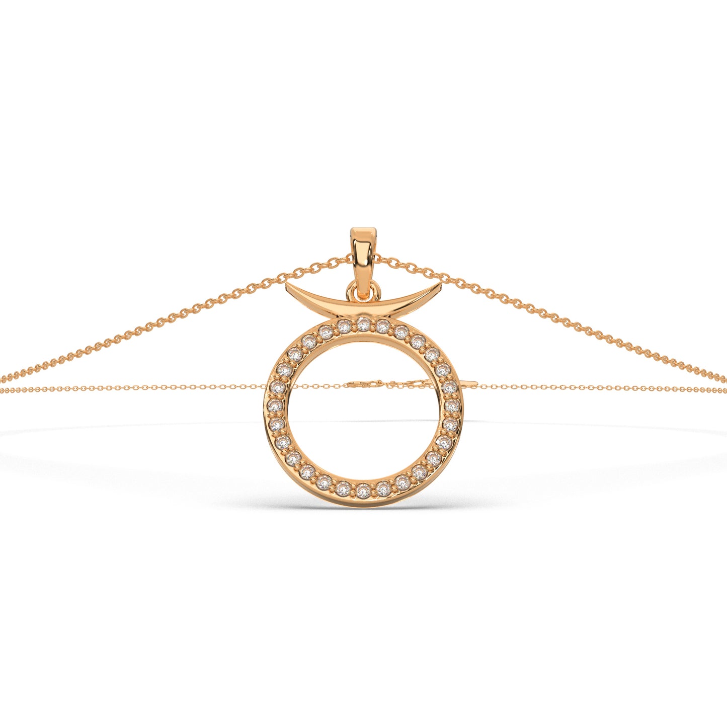Enigmatic Eclipse Necklace 18k