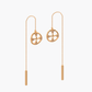 Chain Cascade Earrings 18K