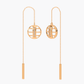 Serene Chain Hoops