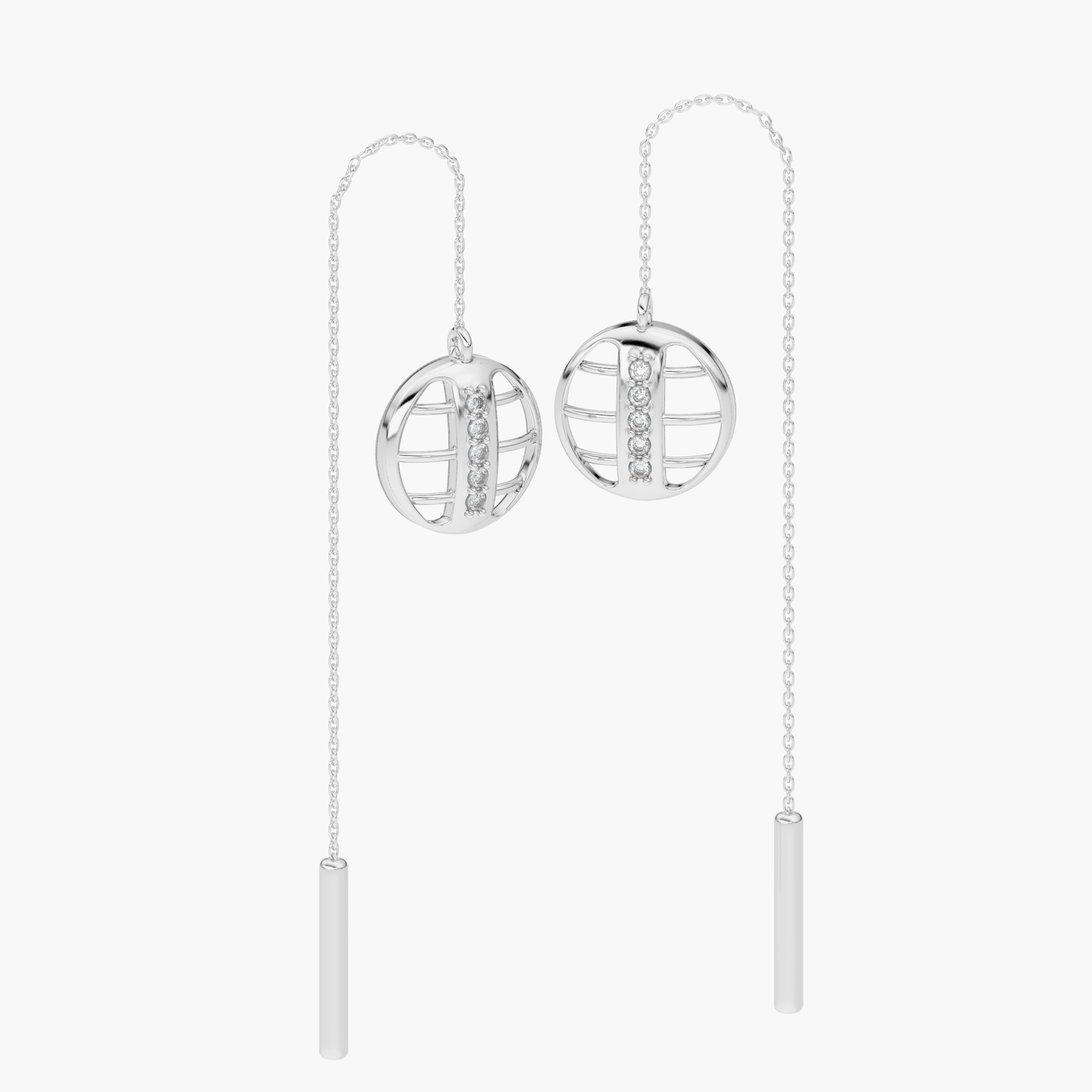 Serene Chain Hoops