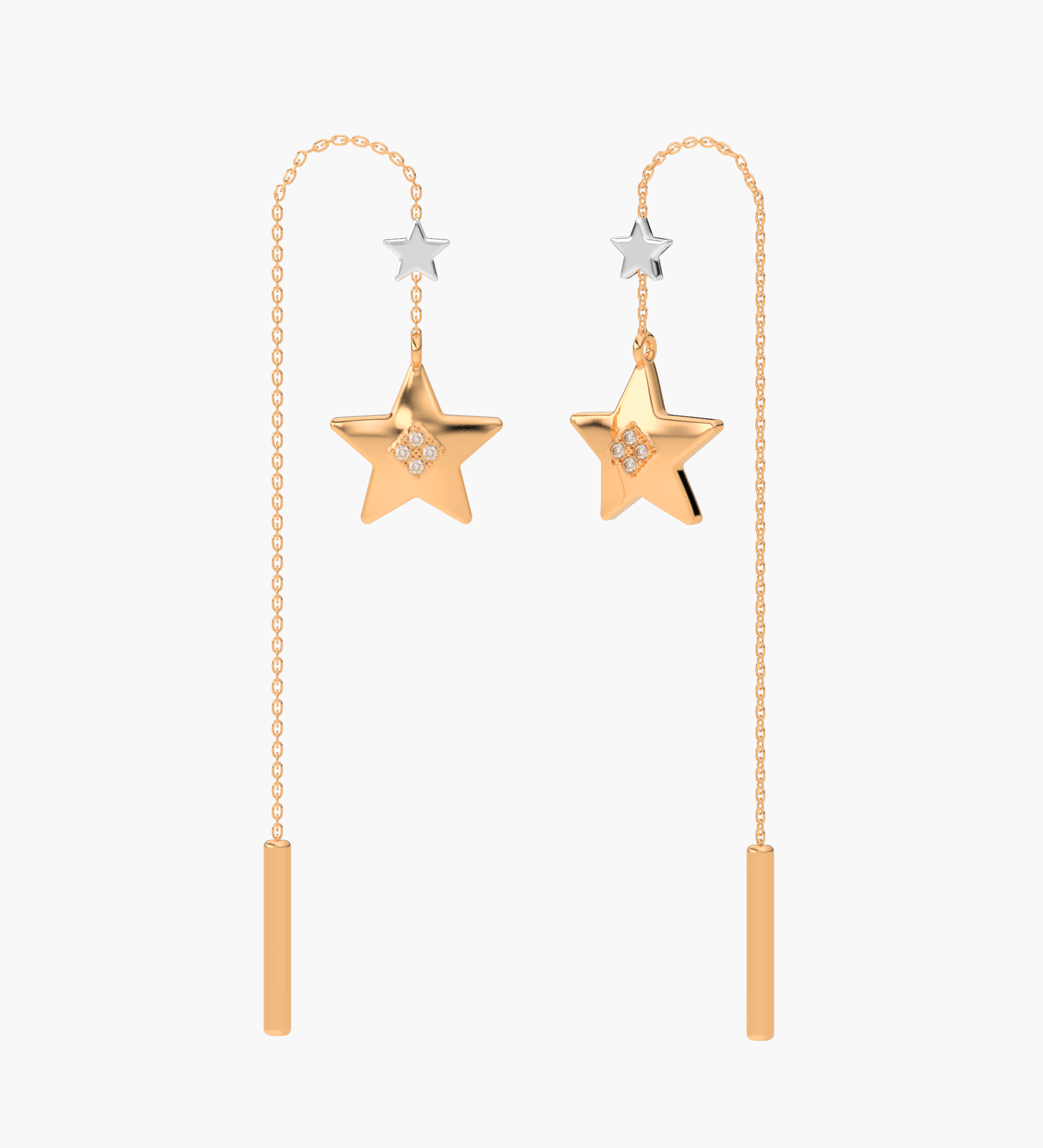 Celestial Cascade Drops 18K