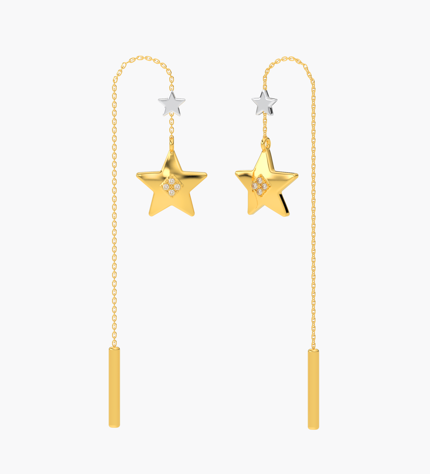 Celestial Cascade Drops 18K