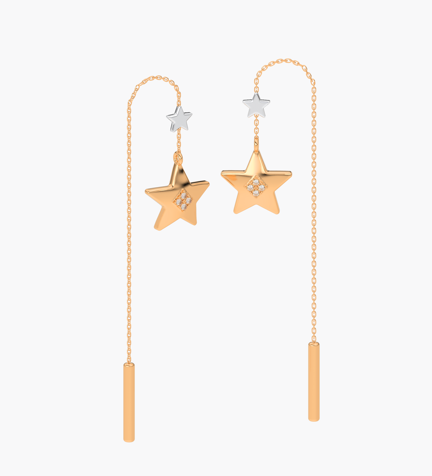 Celestial Cascade Drops 18K