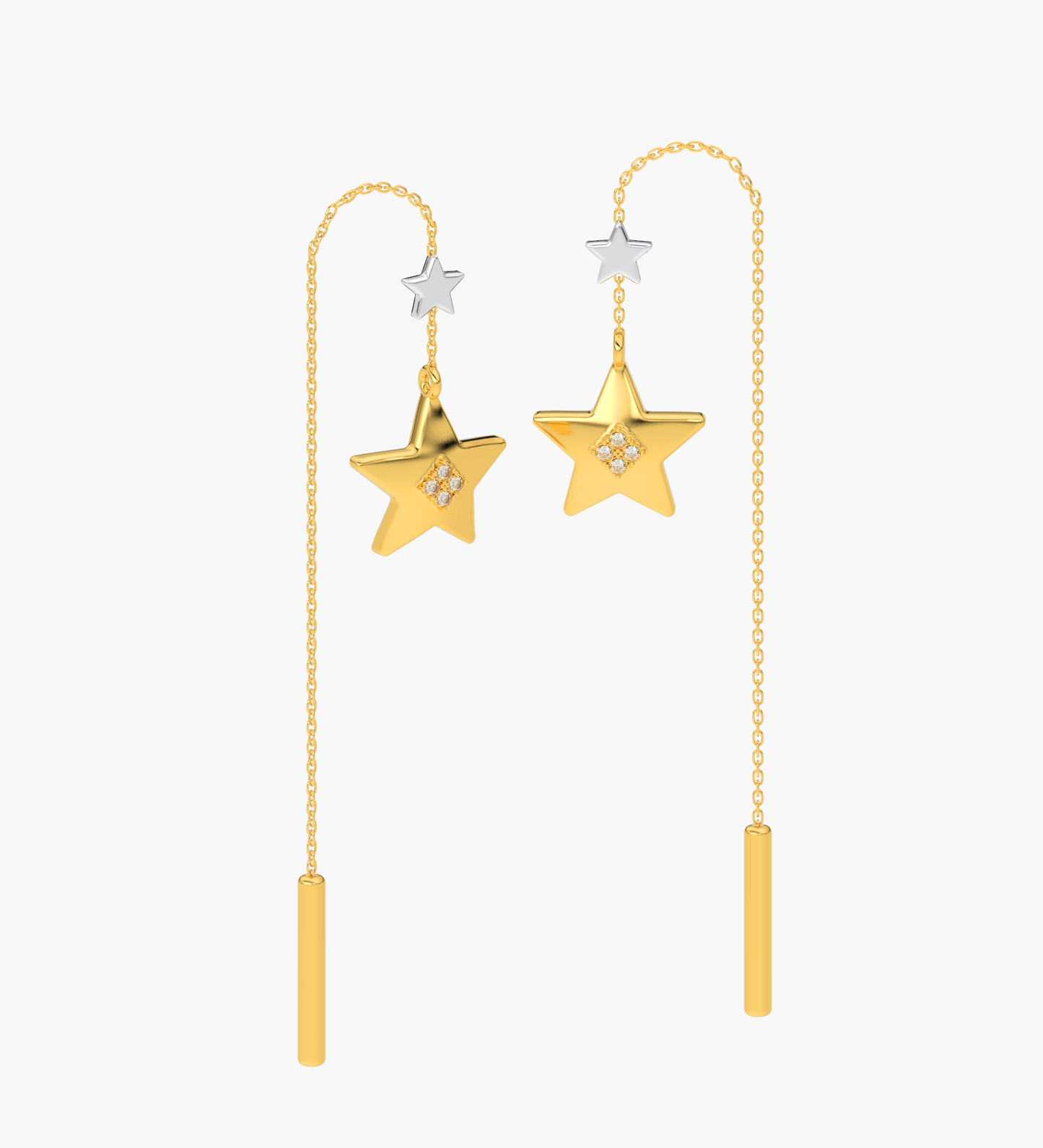 Celestial Cascade Drops 18K