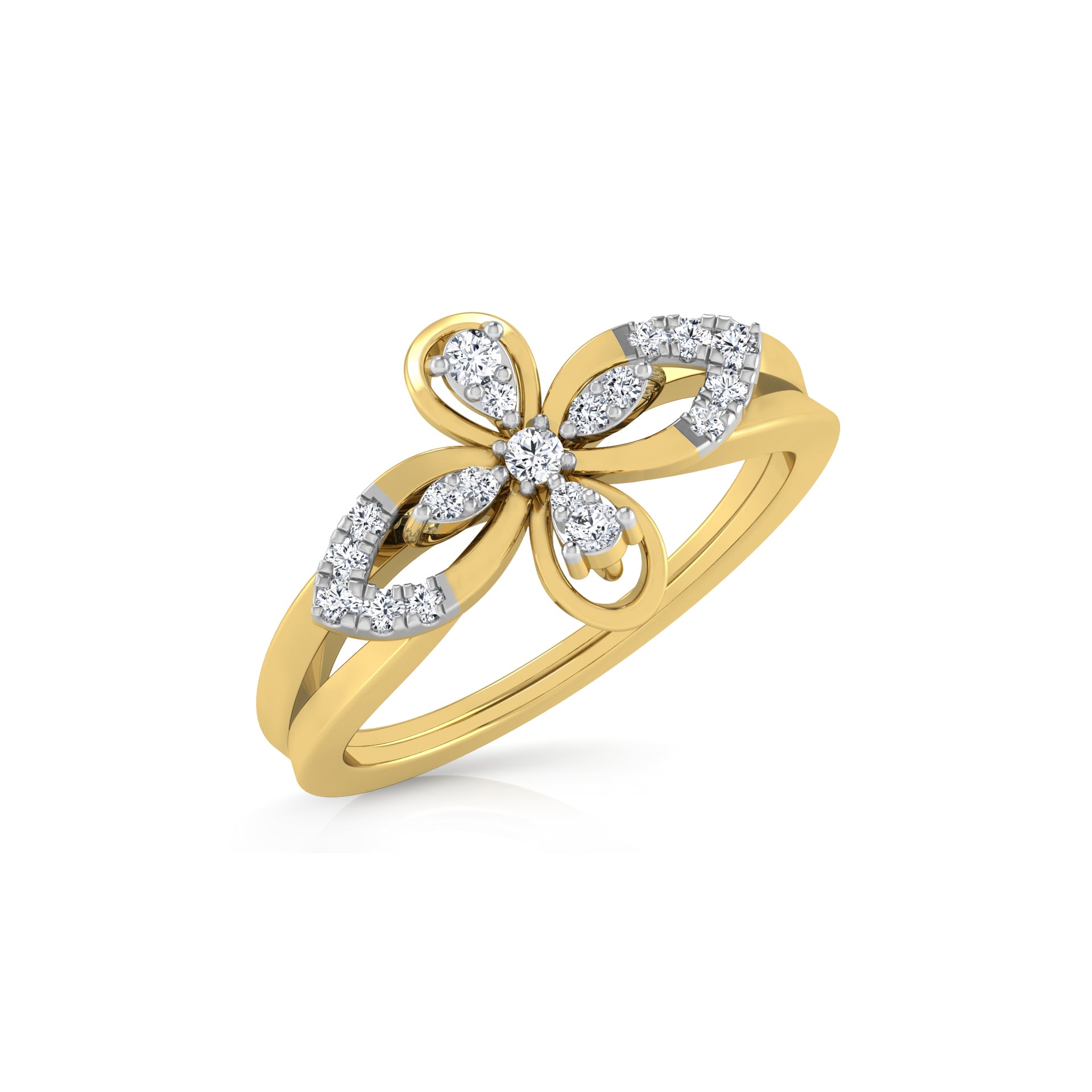 Enchanted Enigma Elegance 14Kt Diamond Ring