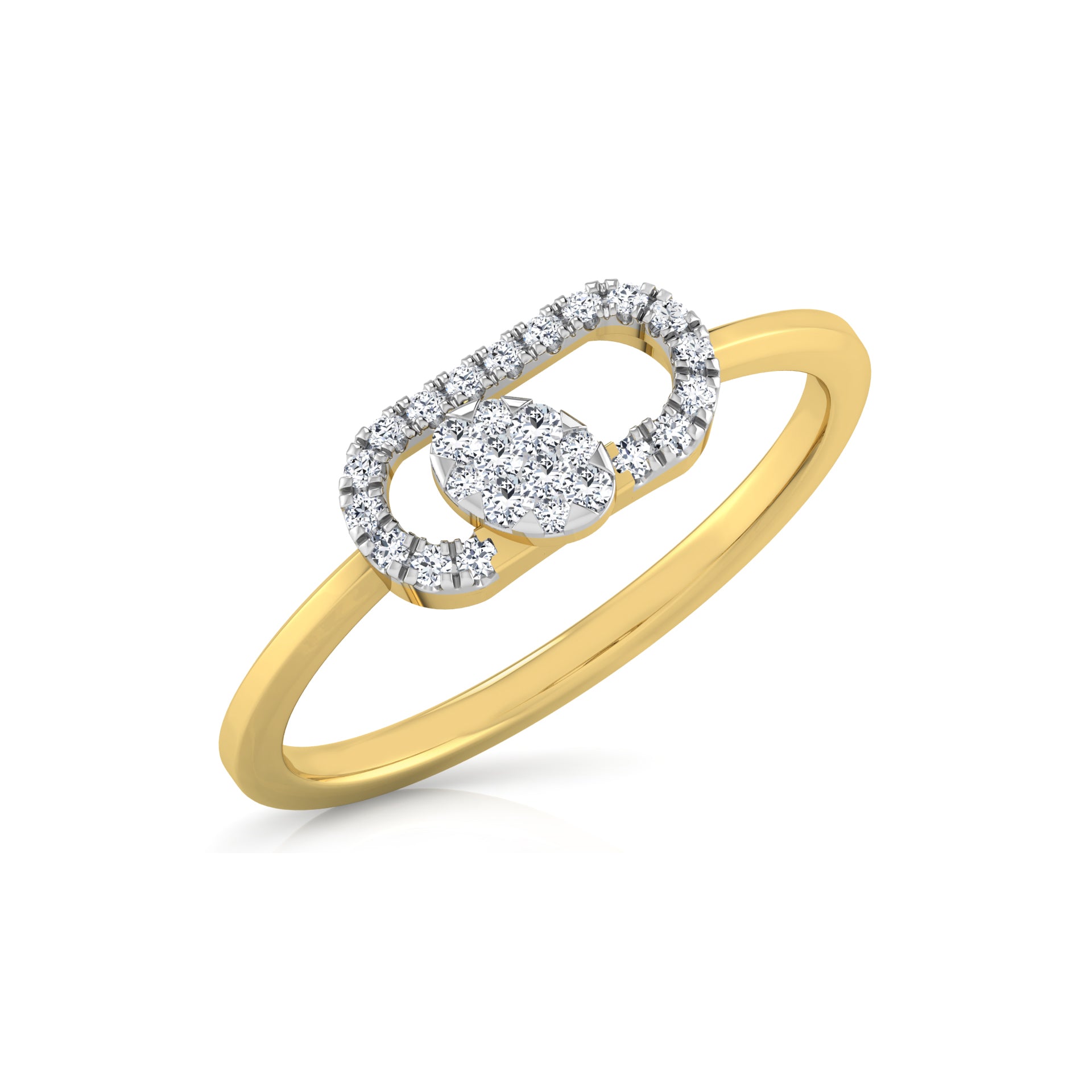 Twilight Tapestry 14Kt Diamond Ring