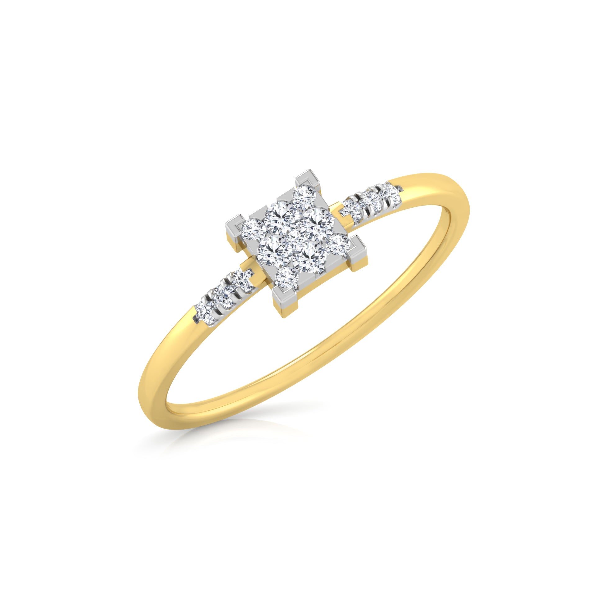 Mirage 14Kt Diamond Ring For Women