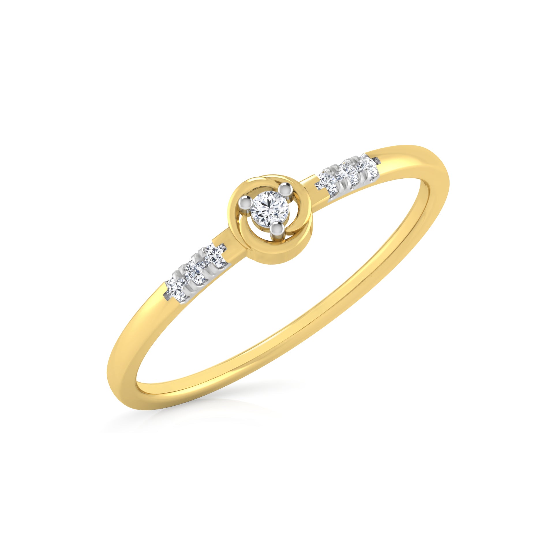 Orchid 14Kt Diamond Ring